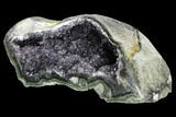 Wide, Purple Amethyst Geode - Uruguay #123779-3